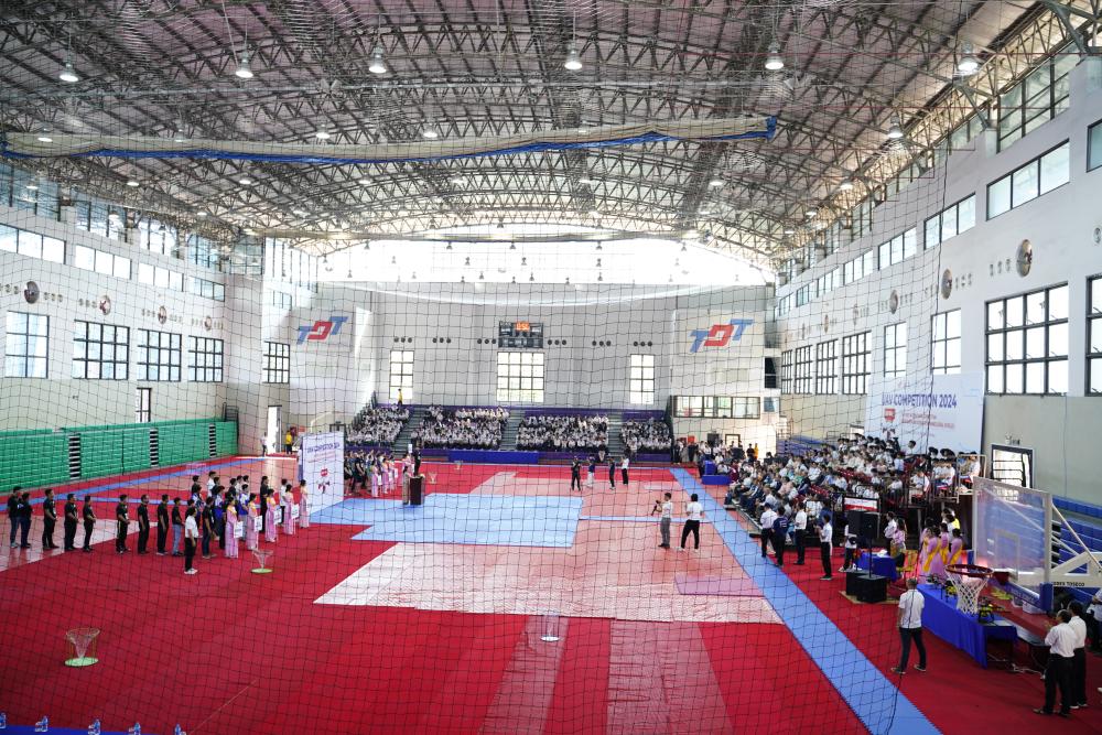 The competition venue – TDTU Sports Complex